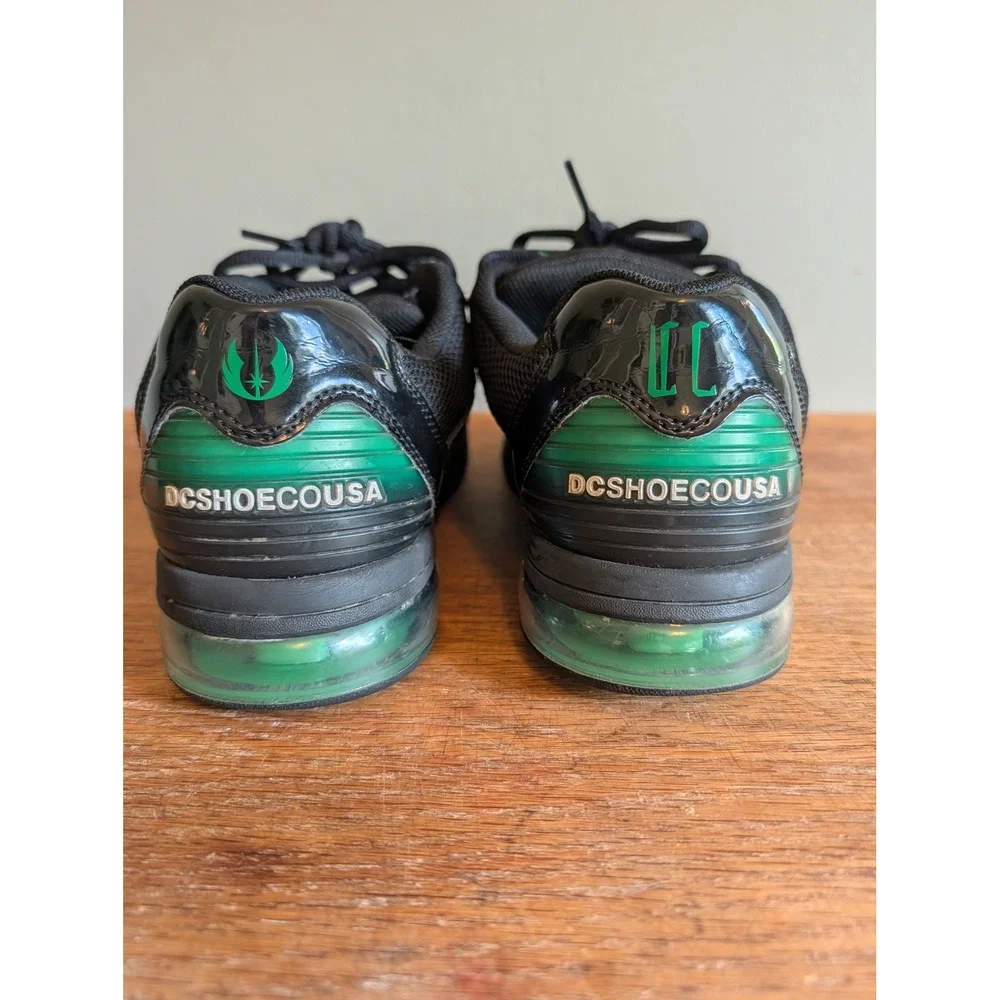 DC Shoes x Star Wars Versatile Luke Skywalker Black Green Skate Shoes ADYS200071